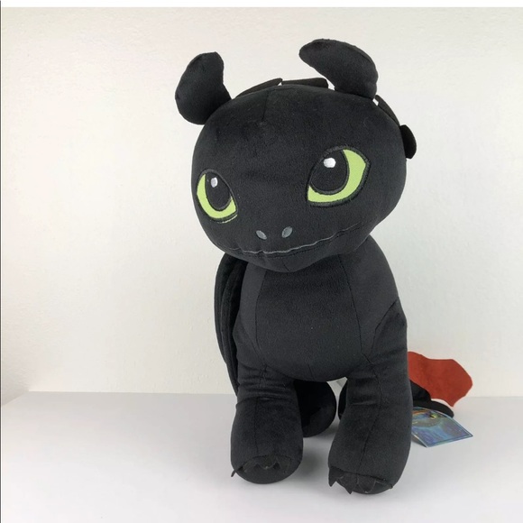 large toothless stuffed animal
